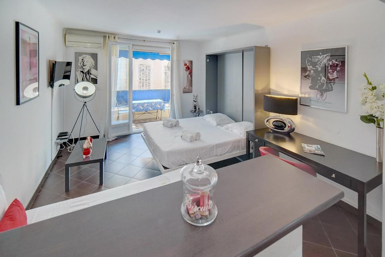 Immogroom -Terrace -Air Conditioning - City-Center Cannes Ngoại thất bức ảnh